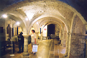 Eastbridge Hospital, undercroft