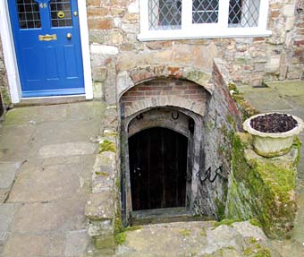 stairway down to cellar