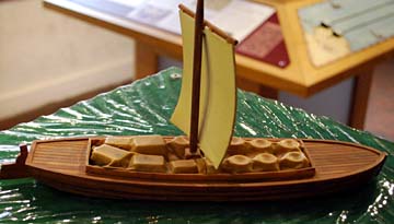 model of a keel