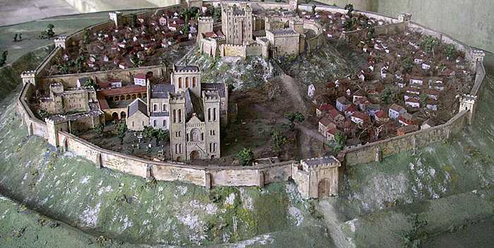 model of Old Sarum