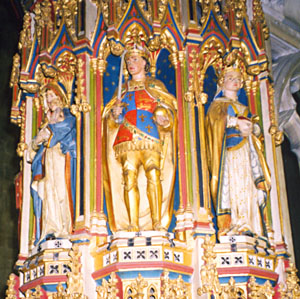 Gilded sculpture