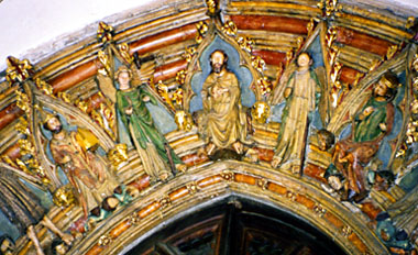 Gilded sculpture