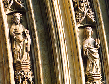 Erpingham Gate - detail