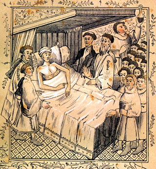 Whittington on his death-bed