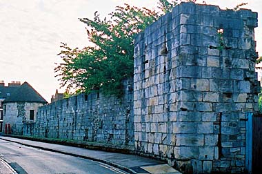 Abbey precinct wall