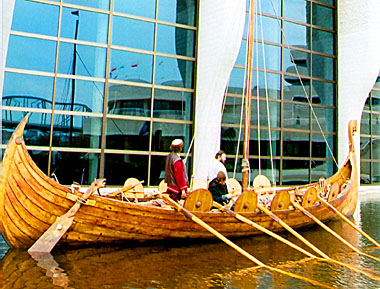 Viking long ship