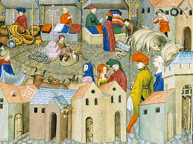 market scene