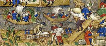 Port scene; Biblioth&egrave;que nationale de France