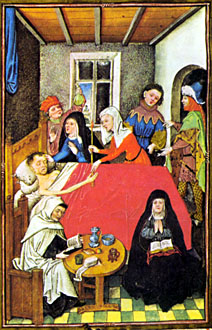 Death-bed scene