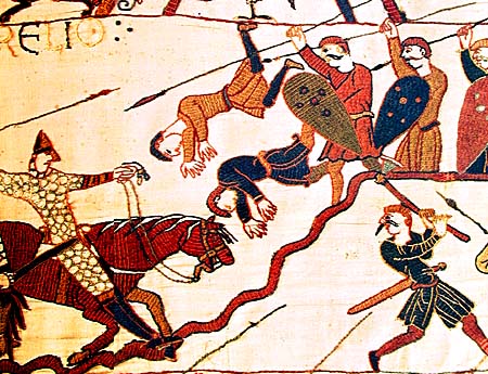 Scene from the Bayeux Tapestry