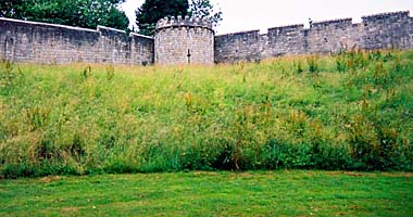 Stretch of York wall