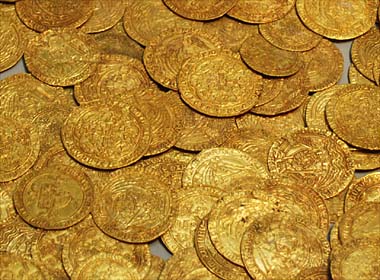 Gold coins