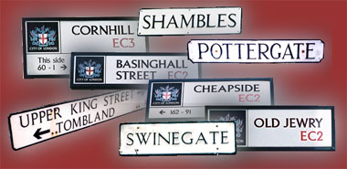 Street signs