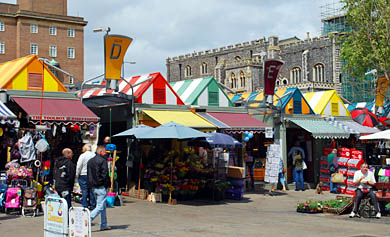 part of Norwich market