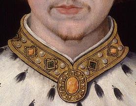 Detail from portrait of Richard II